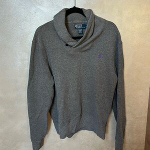 Polo Ralph Lauren Shawl-Collar Pullover Sweater Men’s Large | Classic Knit